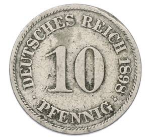 10 пфеннигов 1898 года A Германия — Фото №1