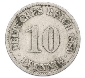 10 пфеннигов 1889 года A Германия — Фото №1