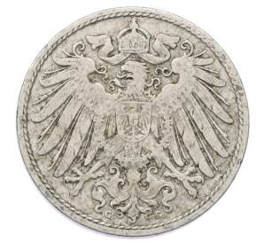 10 пфеннигов 1899 года G Германия — Фото №2