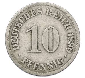 10 пфеннигов 1890 года A Германия — Фото №1