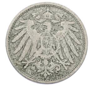 10 пфеннигов 1900 года F Германия — Фото №2