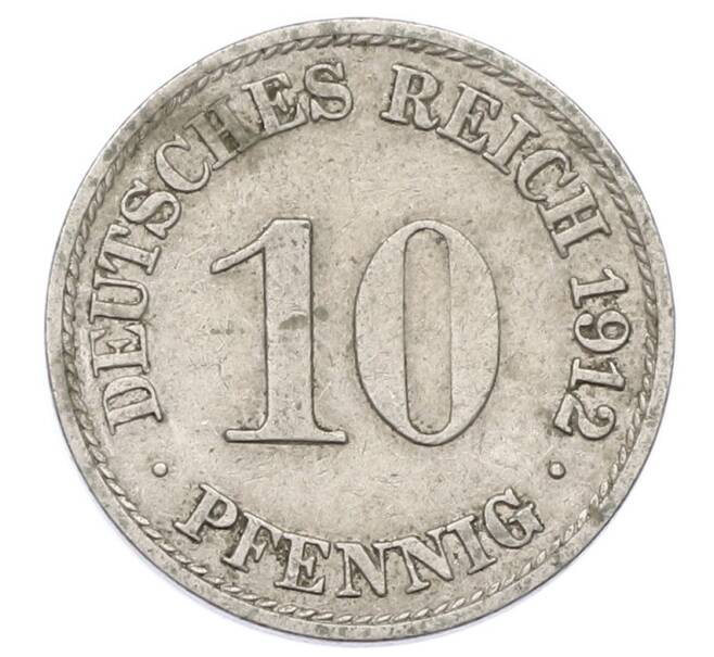 Монета 10 пфеннигов 1912 года A Германия (Артикул: T11-23604) — Фото №1