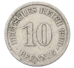 10 пфеннигов 1900 года A Германия — Фото №1