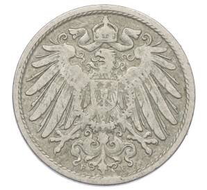 10 пфеннигов 1899 года F Германия — Фото №2