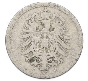 10 пфеннигов 1876 года J Германия — Фото №2