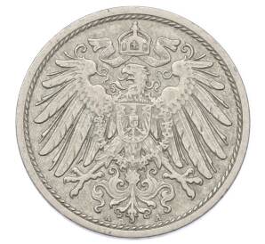 10 пфеннигов 1908 года A Германия — Фото №2