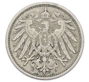 10 пфеннигов 1910 года A Германия — Фото №2