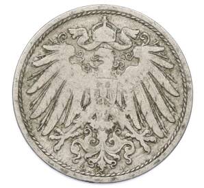 10 пфеннигов 1900 года D Германия — Фото №2