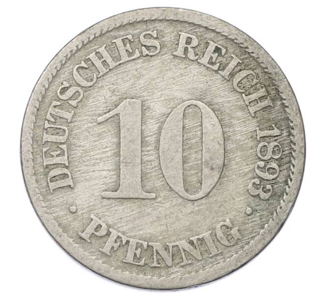 Монета 10 пфеннигов 1893 года A Германия (Артикул: T11-23621) — Фото №1