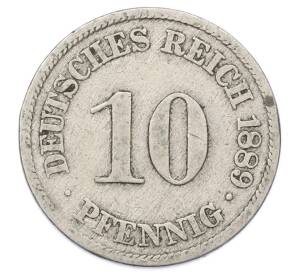 10 пфеннигов 1889 года A Германия — Фото №1