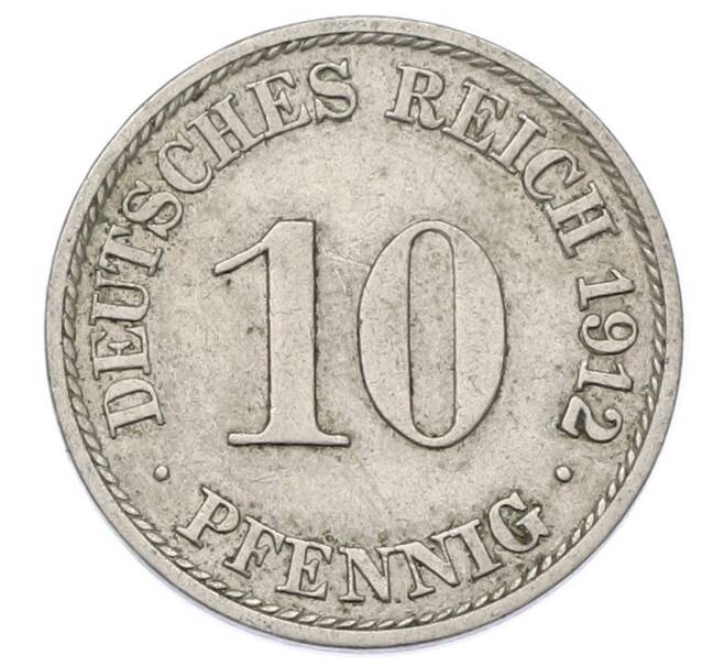 Монета 10 пфеннигов 1912 года A Германия (Артикул: T11-23638) — Фото №1