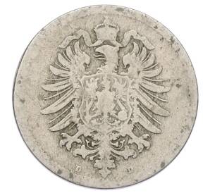 10 пфеннигов 1876 года D Германия — Фото №2