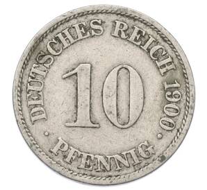 10 пфеннигов 1900 года A Германия — Фото №1