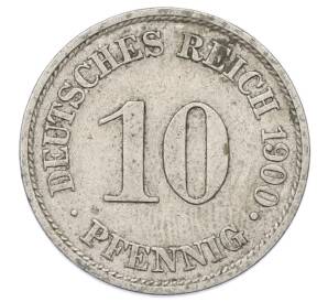 10 пфеннигов 1900 года A Германия — Фото №1