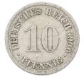 Монета 10 пфеннигов 1900 года D Германия (Артикул: T11-23654) — Фото №1