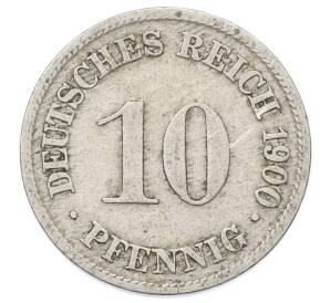 10 пфеннигов 1900 года D Германия — Фото №1