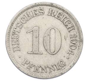 10 пфеннигов 1904 года A Германия — Фото №1