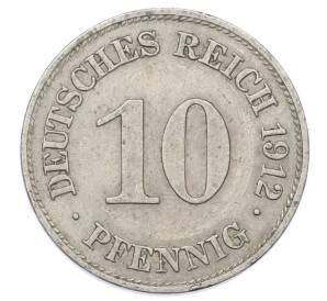 10 пфеннигов 1912 года E Германия — Фото №1