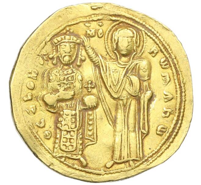 Монета Солид 1028-1034 года Византийская Империя — Роман III Аргир (Артикул: K10-0540) — Фото №2