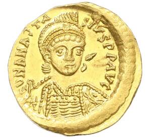 Солид 491-518 года Восточная Римская Империя — Анастасий I — Фото №1