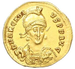 Солид 397-402 года Восточная Римская Империя — Аркадий — Фото №1