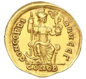 Солид 397-402 года Восточная Римская Империя — Аркадий — Фото №2