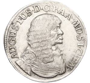 2/3 талера 1672 года Магдебург — Фото №1