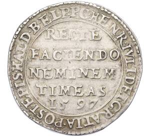 1 талер 1597 года Брауншвейг-Вольфенбюттель — Фото №2