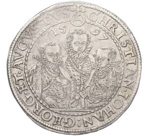 1 талер 1597 года Саксония — Фото №1