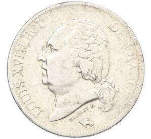 5 франков 1824 года М Франция — Фото №2