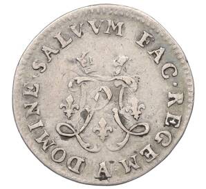 4 денье 2 соля 1691 года D Франция — Фото №2