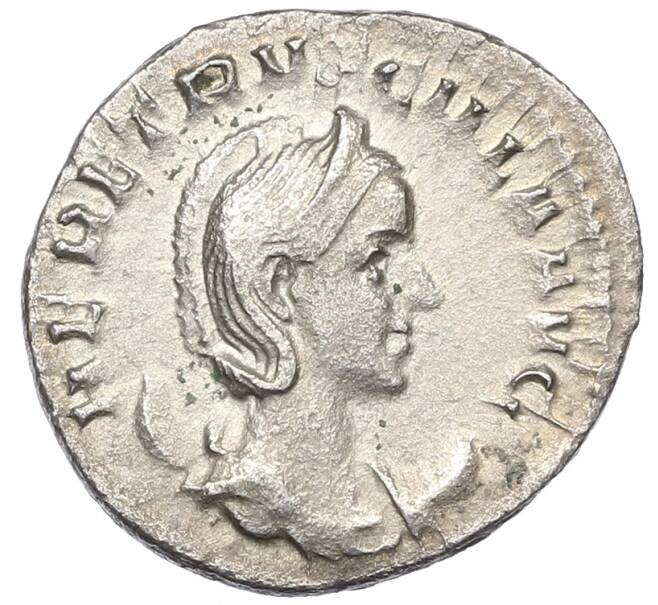 Монета Антониниан 249-251 года Римская Империя — Этрусцилла (Супруга Траяна Деция) (Артикул: K10-0577) — Фото №1