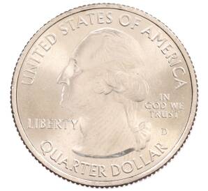 1/4 доллара (25 центов) 2014 года D США «Национальные парки — №25 Национальный парк Эверглейдс» — Фото №2