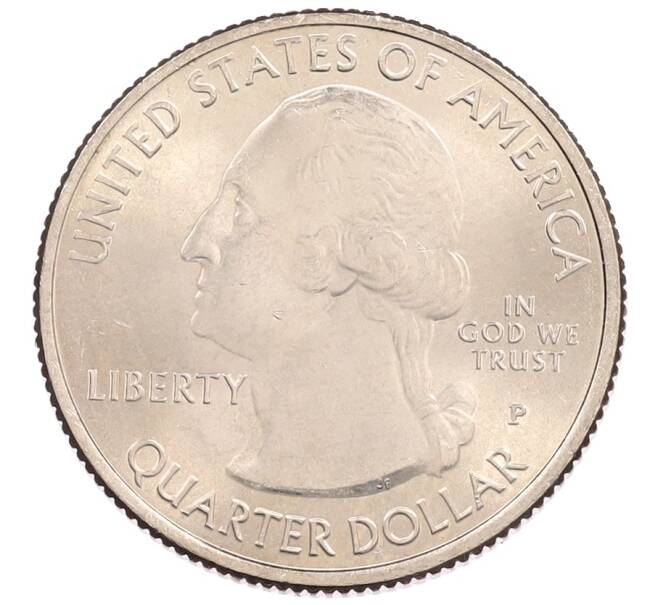 Монета 1/4 доллара (25 центов) 2015 года P США «Национальные парки — №26 Национальный монумент Гомстед» (Артикул: M2-0909) — Фото №2