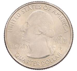 1/4 доллара (25 центов) 2016 года P США «Национальные парки — №32 Национальный парк Камберленд-Гэп» — Фото №2