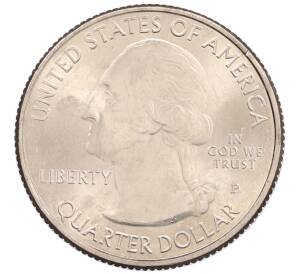 1/4 доллара (25 центов) 2016 года P США «Национальные парки — №33 Харперс Ферри» — Фото №2