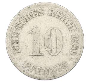 10 пфеннигов 1889 года D Германия — Фото №1