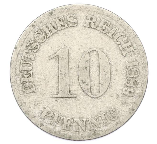 Монета 10 пфеннигов 1889 года D Германия (Артикул: T11-23662) — Фото №1