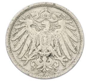 10 пфеннигов 1908 года D Германия — Фото №2