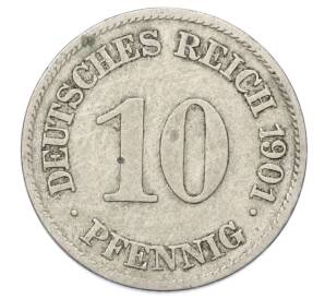10 пфеннигов 1901 года E Германия — Фото №1