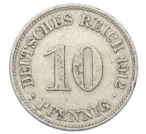 10 пфеннигов 1912 года D Германия — Фото №1
