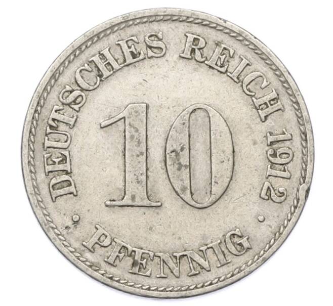 Монета 10 пфеннигов 1912 года D Германия (Артикул: T11-23675) — Фото №1