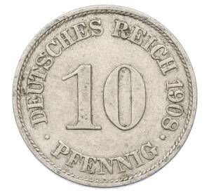 10 пфеннигов 1908 года A Германия — Фото №1