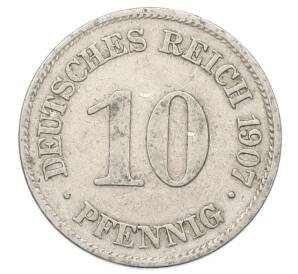 10 пфеннигов 1907 года E Германия — Фото №1