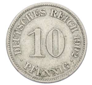 10 пфеннигов 1902 года A Германия — Фото №1