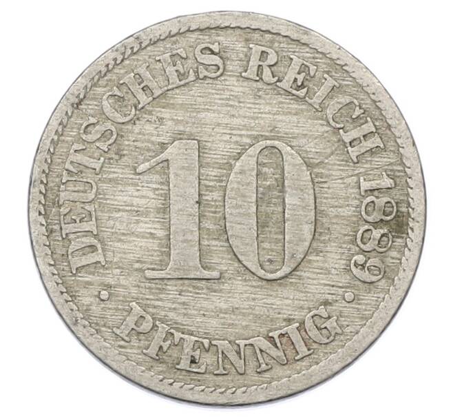 Монета 10 пфеннигов 1889 года A Германия (Артикул: T11-23682) — Фото №1