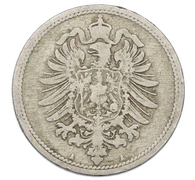 Монета 10 пфеннигов 1889 года A Германия (Артикул: T11-23682) — Фото №2