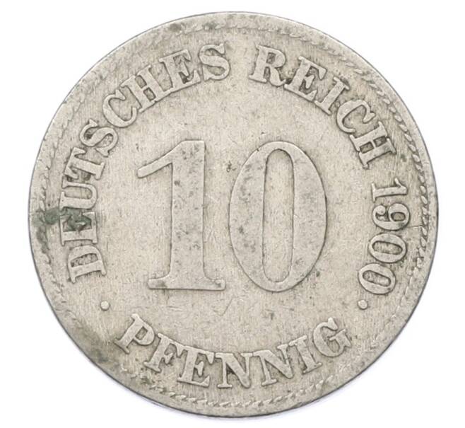 Монета 10 пфеннигов 1900 года E Германия (Артикул: T11-23687) — Фото №1