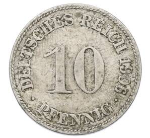 10 пфеннигов 1906 года D Германия — Фото №1