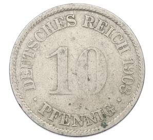 10 пфеннигов 1903 года A Германия — Фото №1